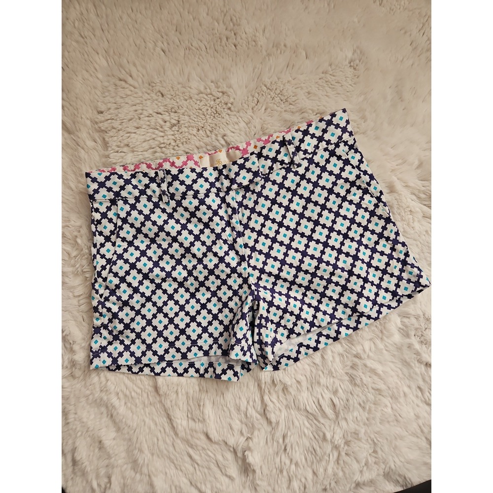 Julie Brown Geometric Shorts 8 Whimsigoth Preppy Indie Cottagecore Boho